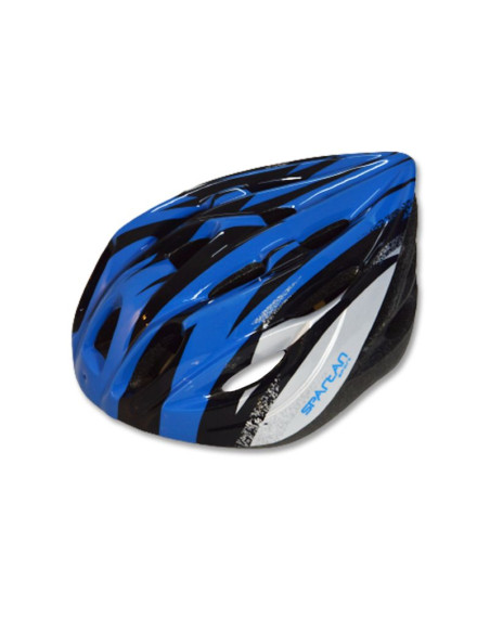 Kask rowerowy regulowany spartan niebieski r. l - s307