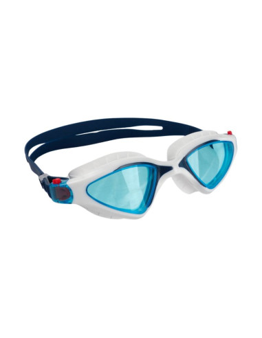 Okulary pływackie crowell gs20 flo biało-niebieskie