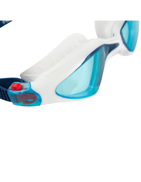 Okulary pływackie crowell gs20 flo biało-niebieskie