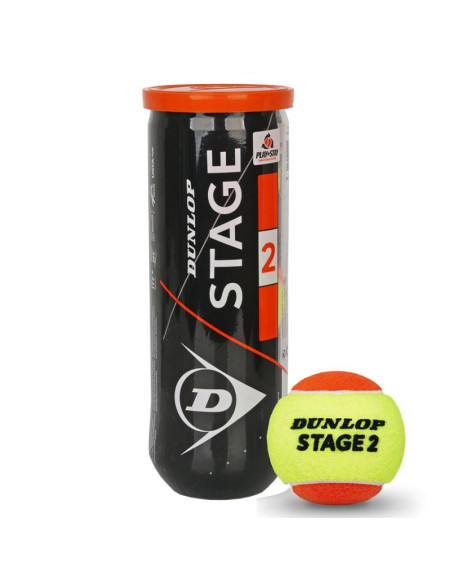 Piłka tenisowa dunlop stage 2 orange 3