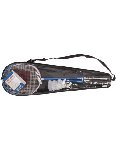Zestaw do badmintona w pokrowcu niebieski 6w1 donnay