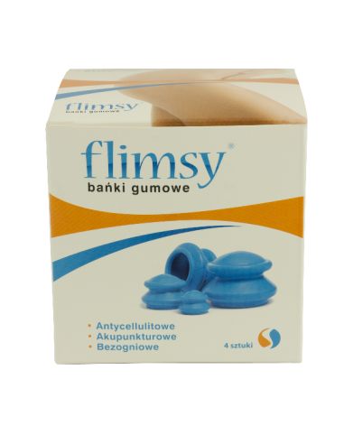 Bańki Chińskie Gumowe Flimsy (4 Szt.)