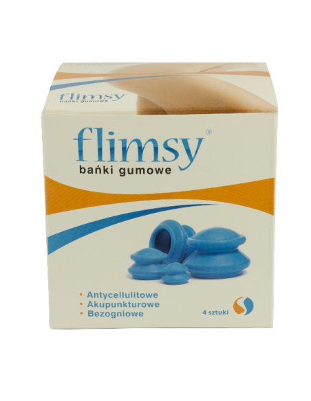 Bańki Chińskie Gumowe Flimsy (4 Szt.)