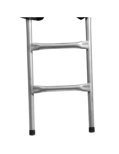 Virtufit trampolina z siatką bezpieczeństwa - czarna - 305 cm