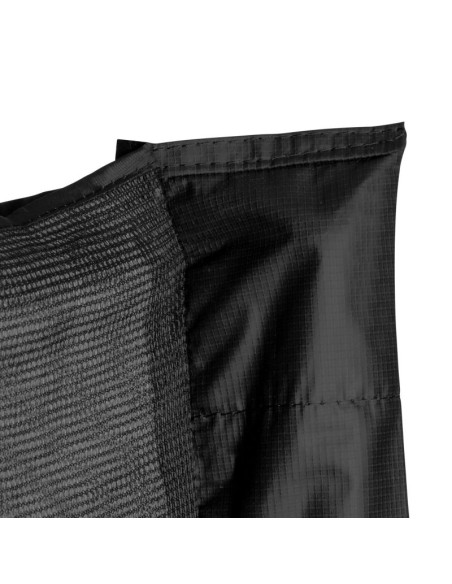 Virtufit trampolina z siatką bezpieczeństwa - czarna - 251 cm