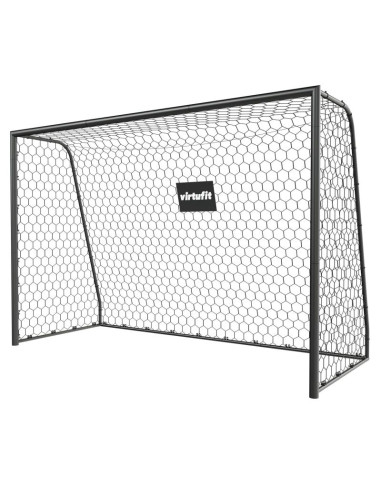 Virtufit bramka piłkarska premium - heavy duty - 300x200x120