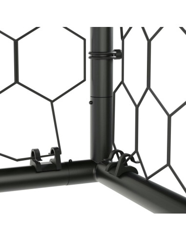 Virtufit bramka piłkarska premium - heavy duty - 300x200x120