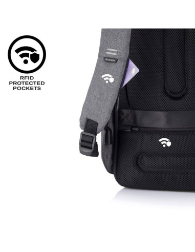 Xd design plecak antykradzieżowy bobby hero xl szary p/n: p705.712