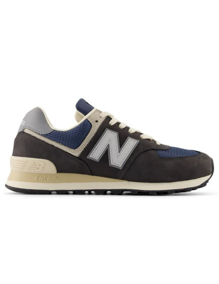 Sneakersy unisex new balance u574 black lifestyle (u574sgg)