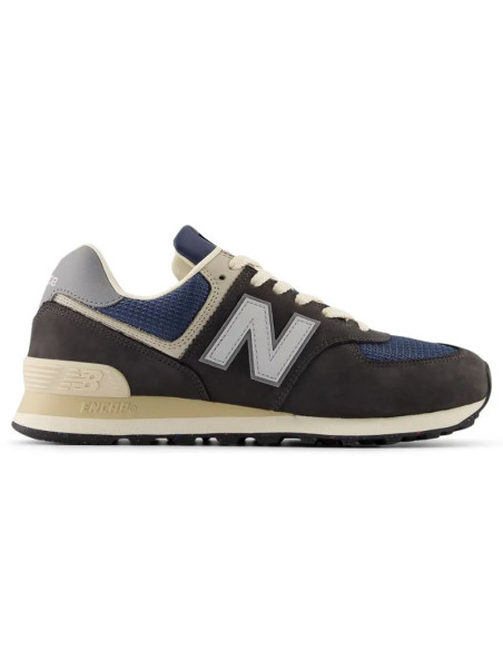 Sneakersy unisex new balance u574 black lifestyle (u574sgg)