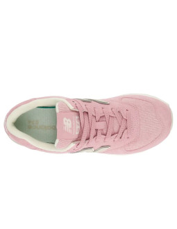 Sneakersy damskie new balance wl574 pink lifestyle (wl574csp)