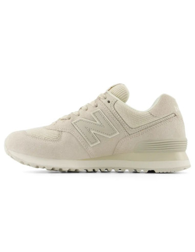 Sneakersy damskie new balance wl574 beige lifestyle (wl574cbg)