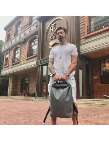 Xd design plecak bobby urban lite grey p/n: p705.502