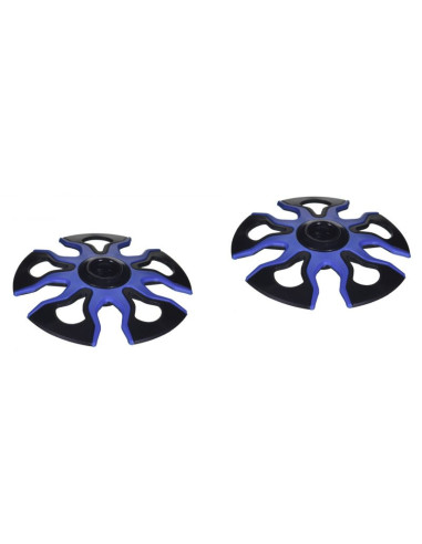 Kije viking carbo lite trekking czarno/limonkowe