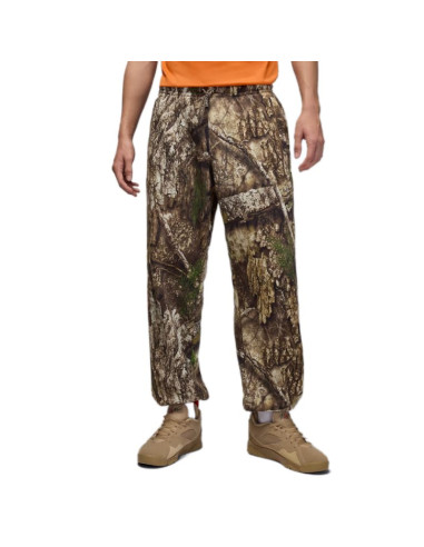 Męskie spodnie sportowe air jordan brooklyn fleece realtree pants medium olive - hv1862-222