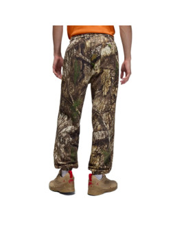 Męskie spodnie sportowe air jordan brooklyn fleece realtree pants medium olive - hv1862-222 2