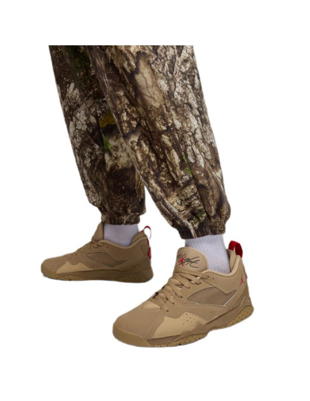 Męskie spodnie sportowe air jordan brooklyn fleece realtree pants medium olive - hv1862-222