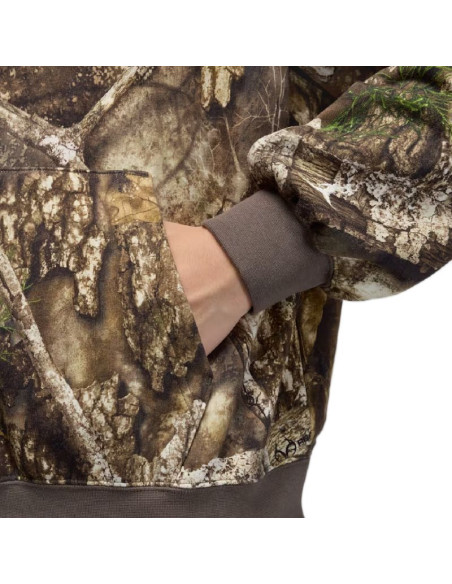 Męska bluza sportowa air jordan brooklyn realtree fleece hoodie medium olive - hv1860-222