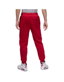Spodnie sportowe męskie air jordan jumpman fleece pants czerwone - im9793-687 2