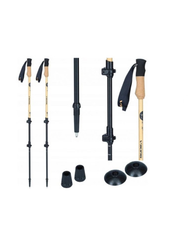 Kije viking bambu pro brown uni