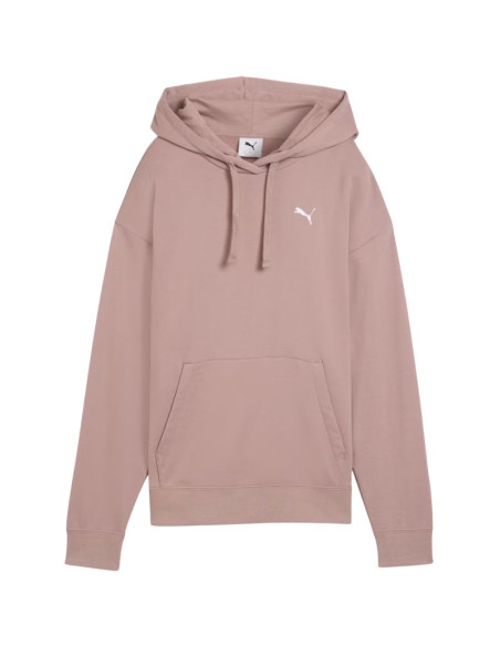Bluza damska puma ess comfort hoodie tr (s) różowa 682387 88
