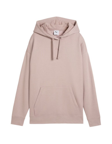 Bluza damska puma ess centered cat logo relaxed hoodie różowa 692917 89