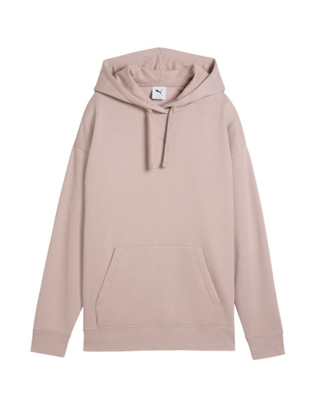 Bluza damska puma ess centered cat logo relaxed hoodie różowa 692917 89