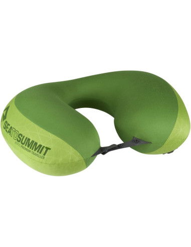 Poduszka turystyczna damska/męska aeros pillow premium traveller pompowana zielona (apilpremyha/li)