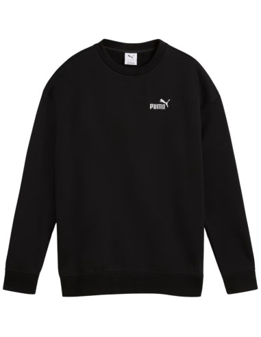 Bluza damska puma ess small no.11 logo relaxed crew czarna 684975 01