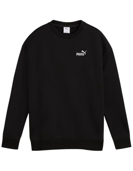 Bluza damska puma ess small no.11 logo relaxed crew czarna 684975 01