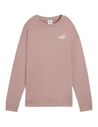 Bluza damska puma ess small no.11 logo relaxed crew różowa 684975 88