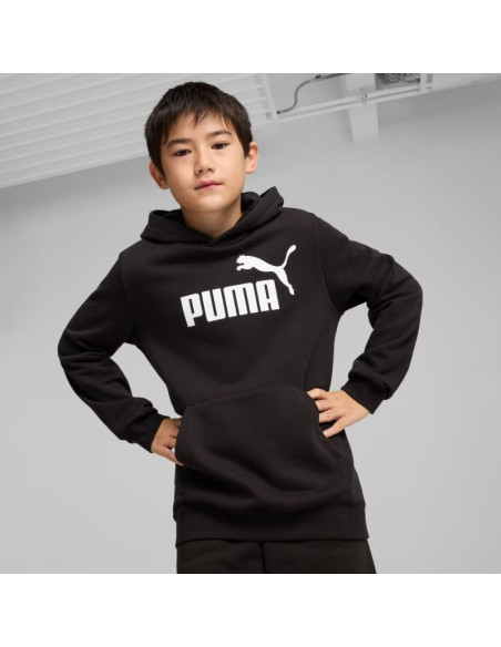 Bluza dla dzieci puma ess no.1 logo hoodie czarna 684909 01