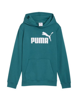 Bluza dla dzieci puma ess no.1 logo hoodie zielona 684909 41