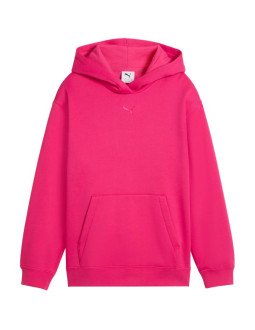 Bluza dla dzieci puma ess centered cat logo relaxed hoodie fuksja 692973 59 2