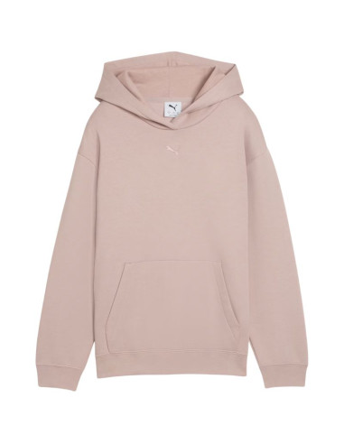 Bluza dla dzieci puma ess centered cat logo relaxed hoodie różowa 692973 89