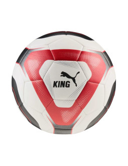 Piłka nożna puma ac milan king biało-czerwono-czarna 85011 01