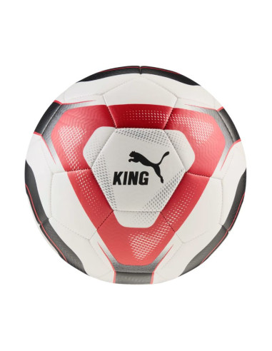 Piłka nożna puma ac milan king biało-czerwono-czarna 85011 01