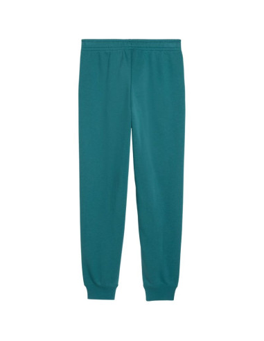 Spodnie dla dzieci puma ess 2 color no.1 logo zielone 693892 41