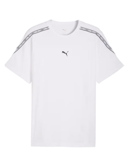 Koszulka męska puma tape tee biała 691693 02