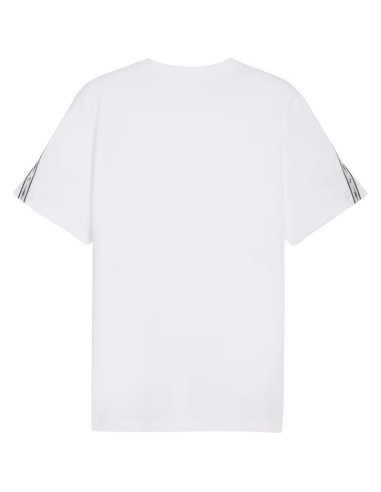 Koszulka męska puma tape tee biała 691693 02