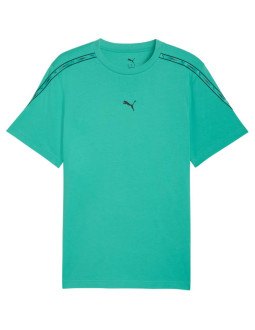 Koszulka męska puma tape tee zielona 691693 40