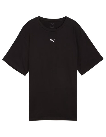 Koszulka damska puma ess relaxed tee czarna 684971 01