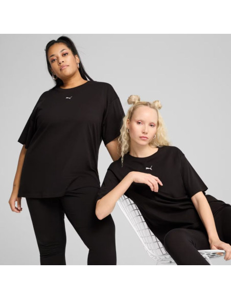 Koszulka damska puma ess relaxed tee czarna 684971 01
