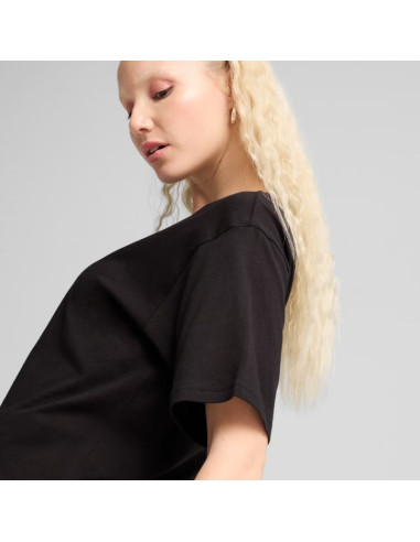 Koszulka damska puma ess relaxed tee czarna 684971 01