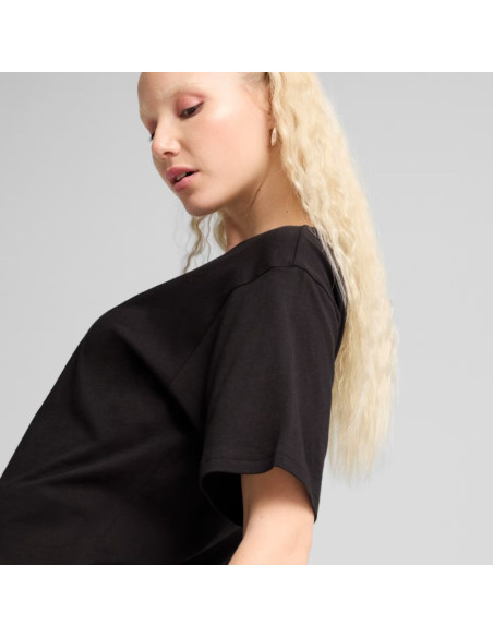Koszulka damska puma ess relaxed tee czarna 684971 01