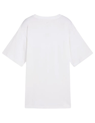 Koszulka damska puma ess relaxed tee biała 684971 02