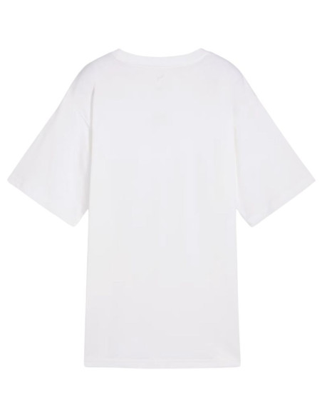 Koszulka damska puma ess relaxed tee biała 684971 02