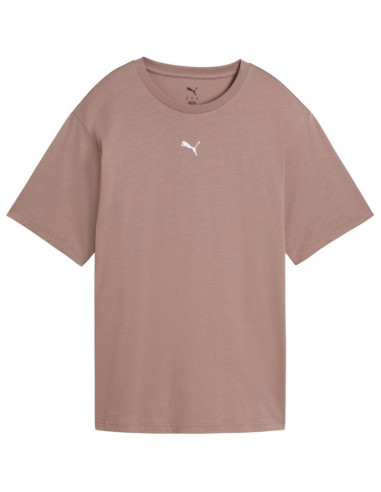 Koszulka damska puma ess relaxed tee brudny róż 684971 85