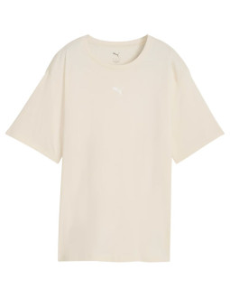 Koszulka damska puma ess relaxed tee beżowa 684971 87 2