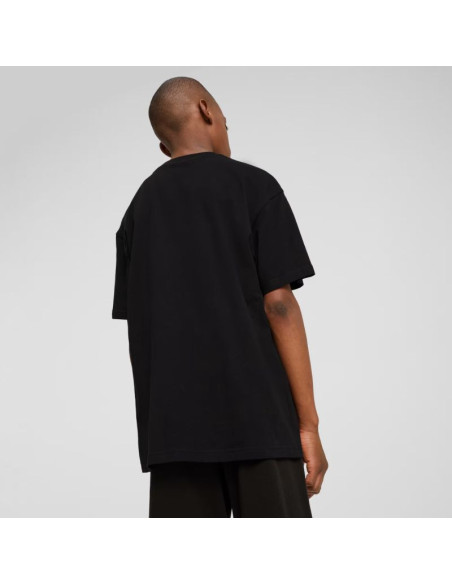 Koszulka dla dzieci puma ess small no.1 logo relaxed tee czarna 684920 01